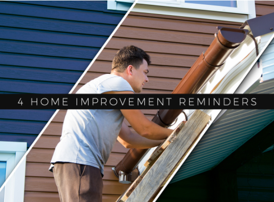 Home Improvement Reminders